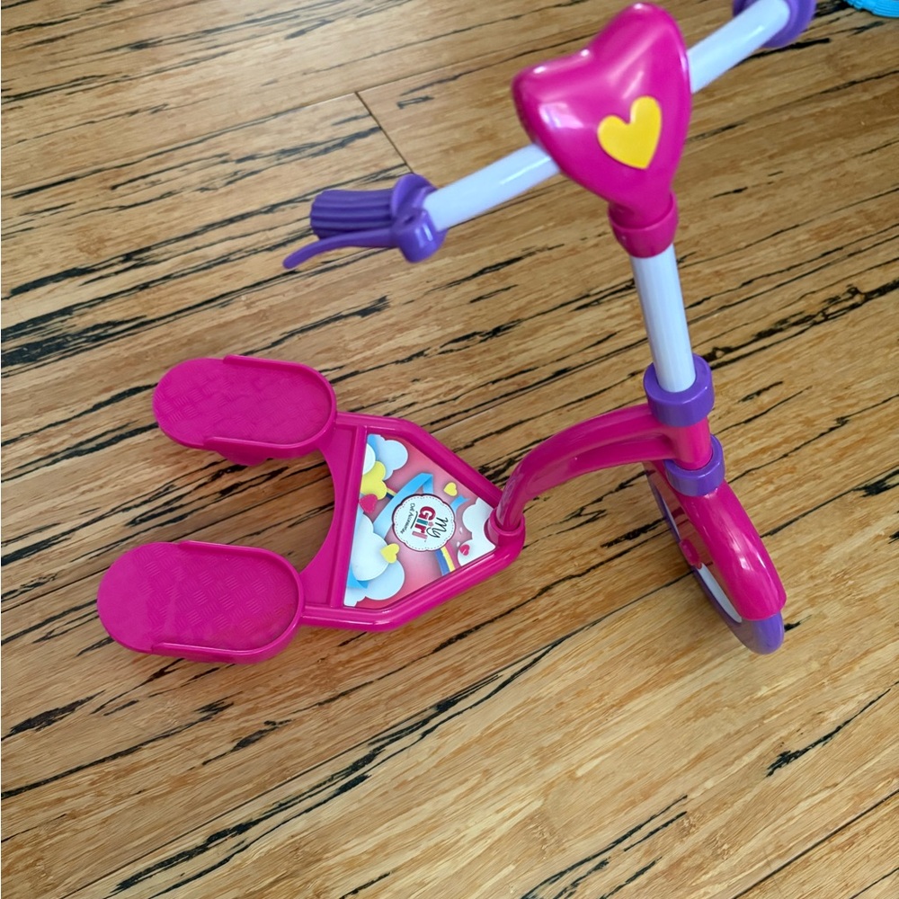 Pink and Purple Doll Scooter